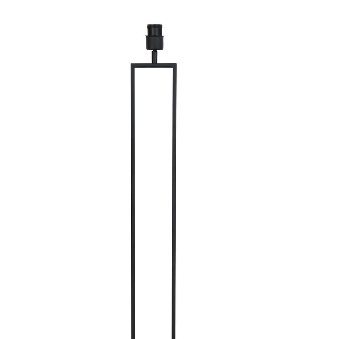Steinhauer - vloerlamp - Stang - zwart - bamboe metaal - Ø 50cm - E27