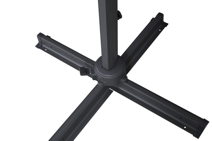 Rebellenclub Vio Parasol - ¿350 cm - Zwart