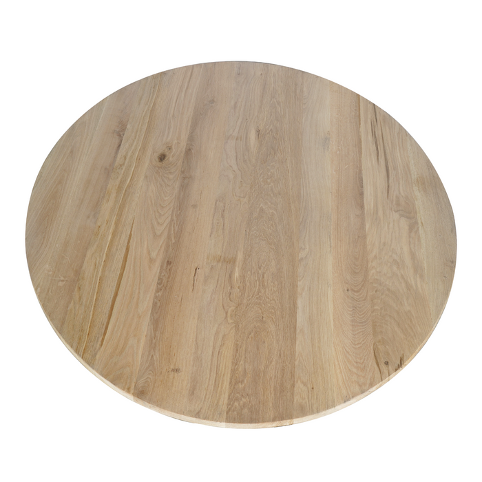Starfurn Eiken eettafel Ferris | Rond 130 cm | Naturel