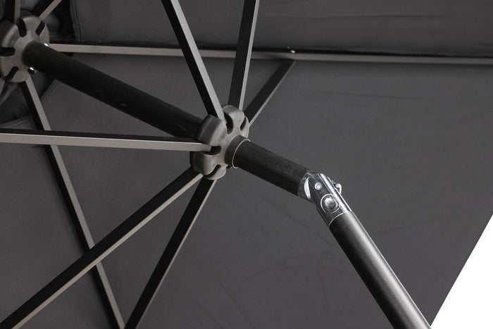 Rebellenclub Vio Parasol - ¿300 cm - Zwart