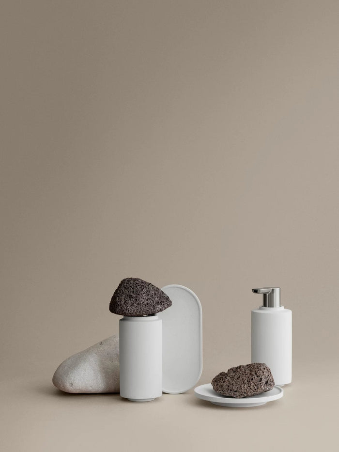 Creto Zeepdispenser Lily White | Wit | Polystone