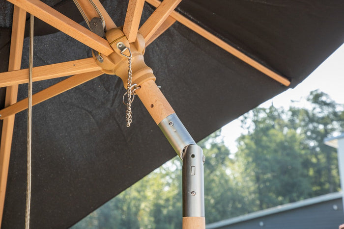 Rebellenclub Santi Parasol - ¿250cm - Zwart
