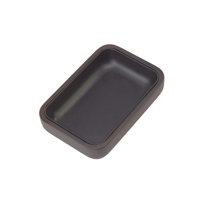 Ebony Zeepbakje Pecan | Bruin | Hout