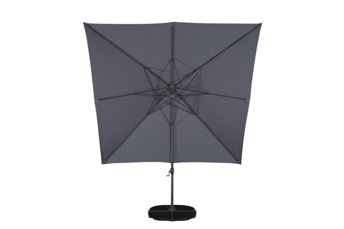 Rebellenclub Vio Parasol - ¿293 cm - Donkergrijs