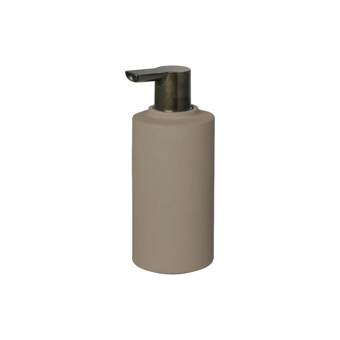 Creto Zeepdispenser Mourning Dove | Grijs | Bruin | Polystone