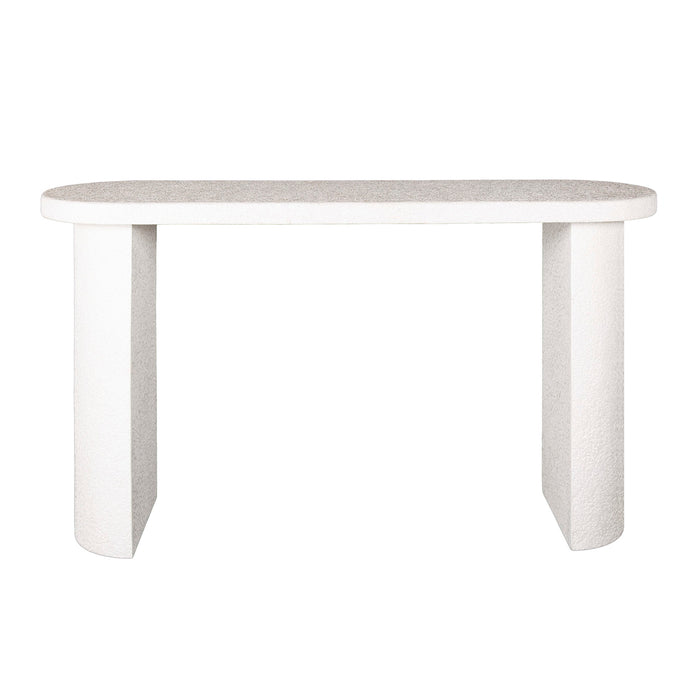 Giga Meubel - Sidetable Wit Marmer - 140cm - Make-Up Tafel - Arch
