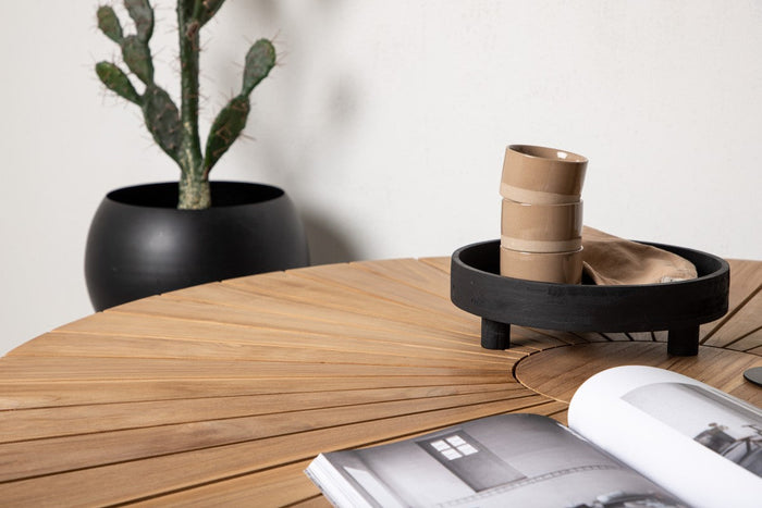 Rebellenclub Tonga Tuintafel - ¿140 cm - Zwart