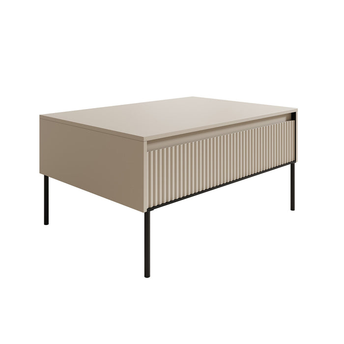 Meubella - Salontafel Timoteo - Beige - 100 cm