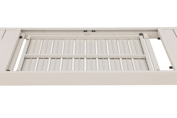 Rebellenclub Grano Tuintafel - 160 x 100 cm - Beige