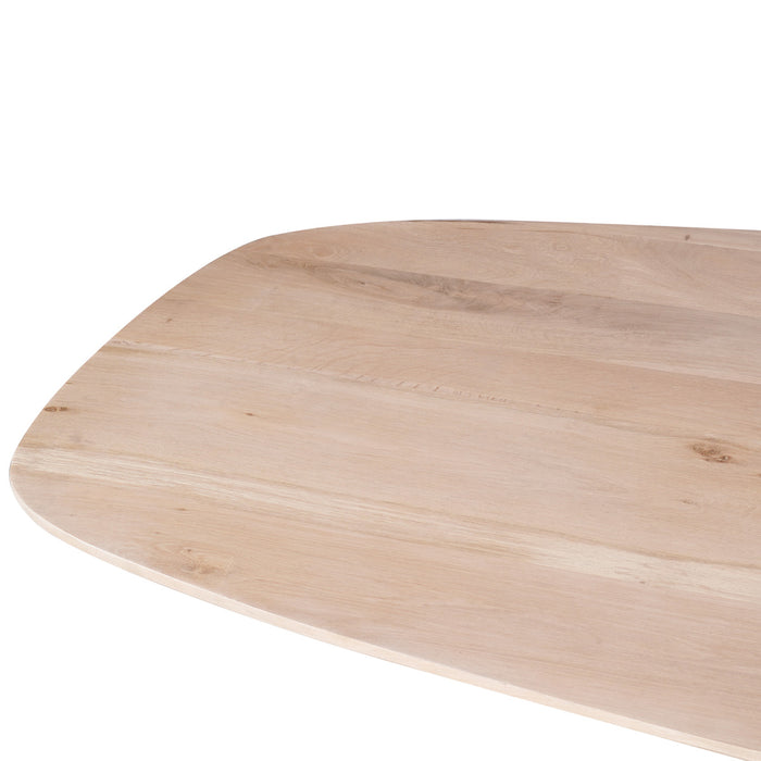 Starfurn Eiken eettafel Ferris | Deens Ovaal 240 cm | Naturel
