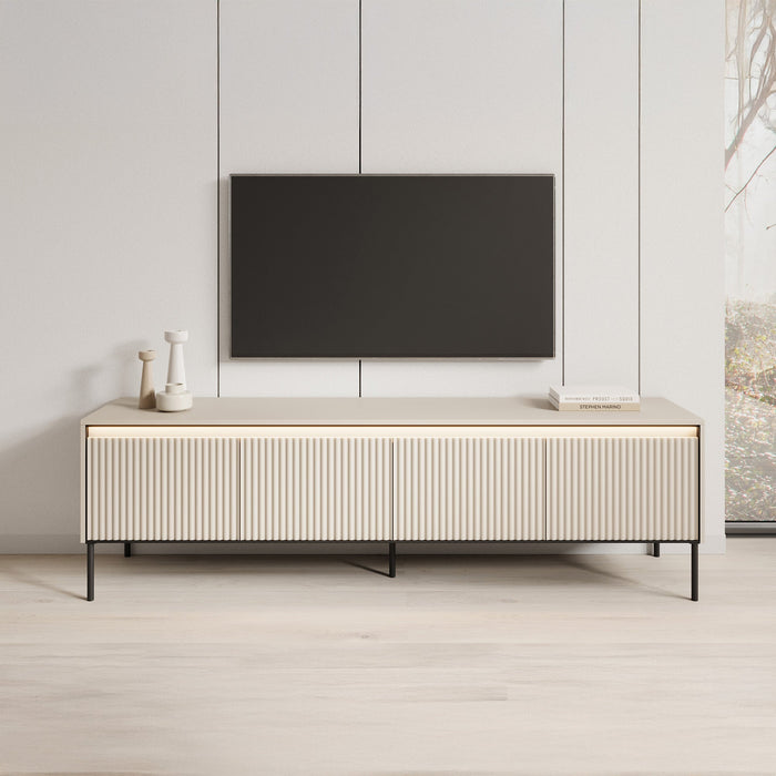 Meubella - TV-Meubel Timoteo - Beige - 193 cm