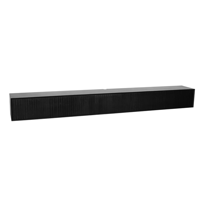 Starfurn Zwevend tv meubel Madison Black | 280 cm