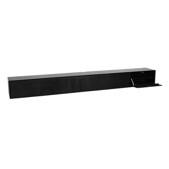 Starfurn Zwevend tv meubel Madison Black | 280 cm