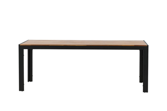 Rebellenclub Rama Tuintafel - 205 x 90 cm - Zwart