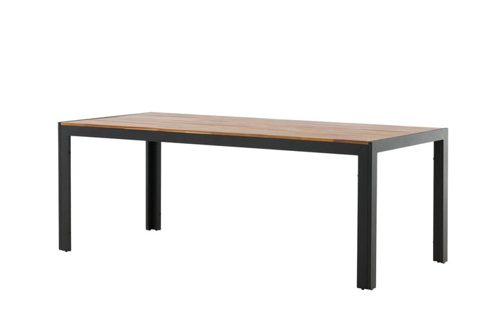 Rebellenclub Rama Tuintafel - 205 x 90 cm - Zwart