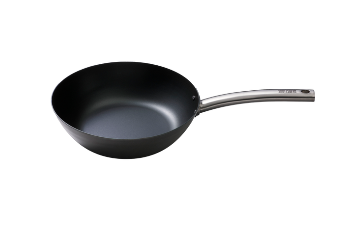Skottsberg - Carbon Steel - Wokpan - Plaatstaal -28 cm