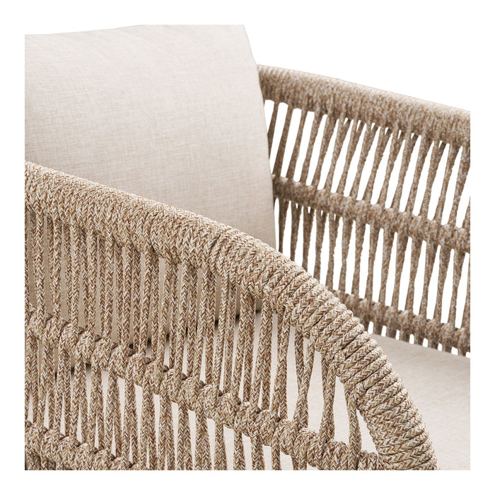 House Nordic - Tuinset Touw|Acaciahout - 120x120x76cm - Terracina