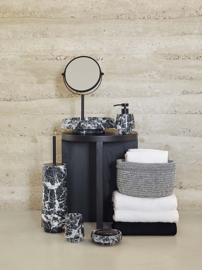 Beau Make Up Spiegel Black | Zwart | Staal