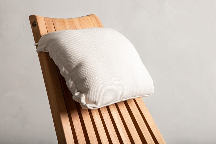 Rebellenclub Cream Tuin Loungestoel - Naturel HoutÊ