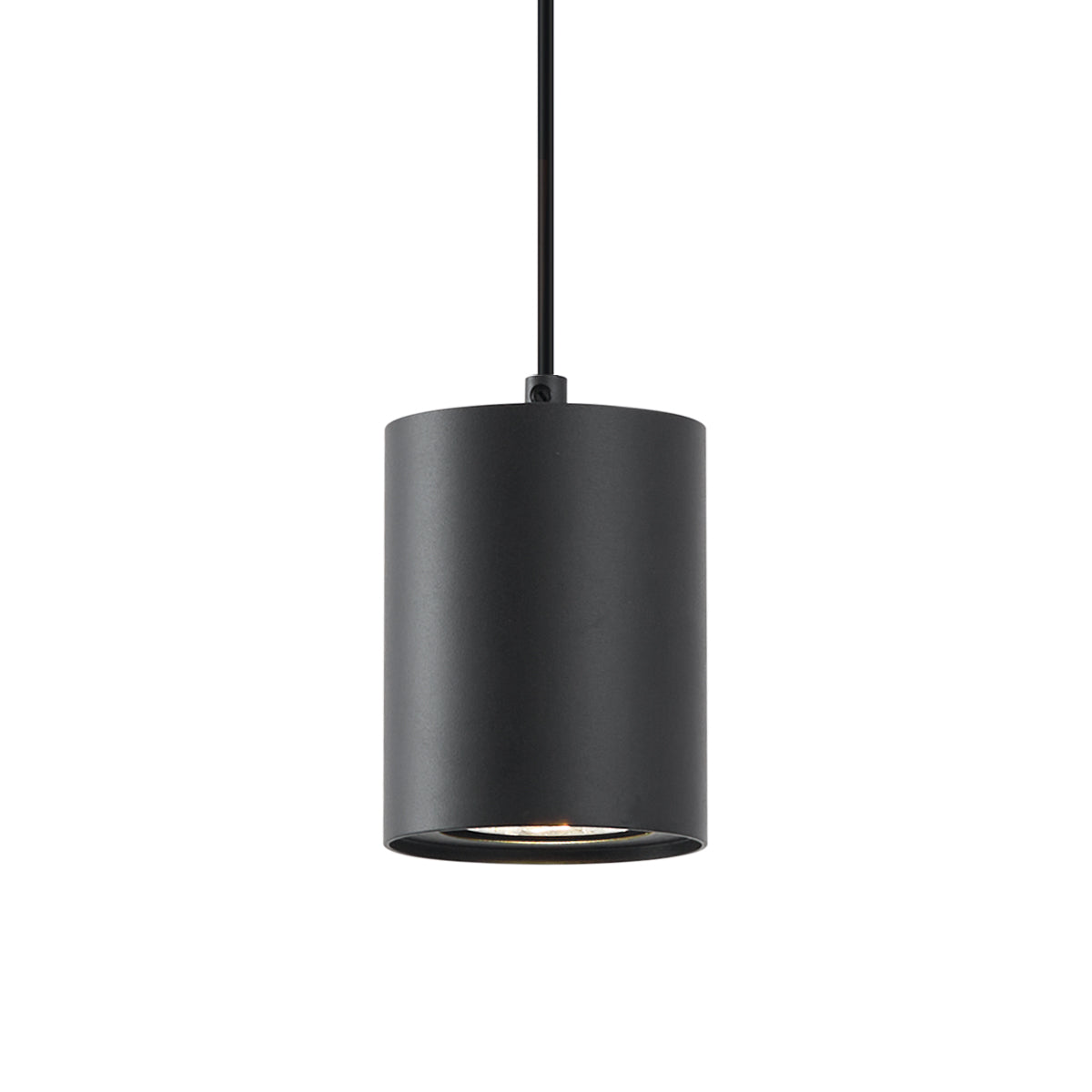 QAZQA Moderne hanglamp zwart voor railsysteem 1-fase GU10 70mm -
