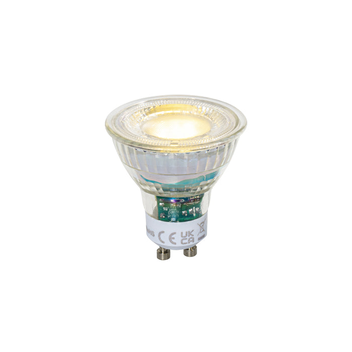 LUEDD GU10 50mm dimbare LED lamp helder 2.5W 450 lm 3000K