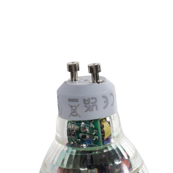 LUEDD GU10 50mm dimbare LED lamp helder 2.5W 450 lm 3000K