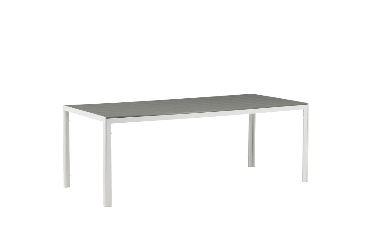 Rebellenclub Argento Tuintafel - 205 x 90 cm - Grijs