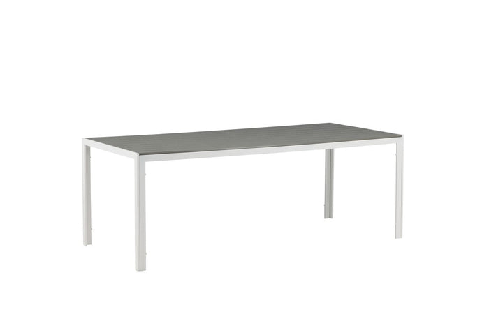 Rebellenclub Argento Tuintafel - 205 x 90 cm - Grijs