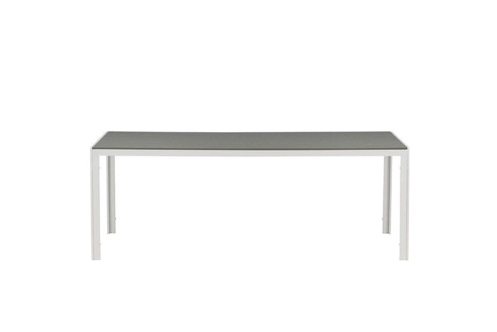 Rebellenclub Argento Tuintafel - 205 x 90 cm - Grijs
