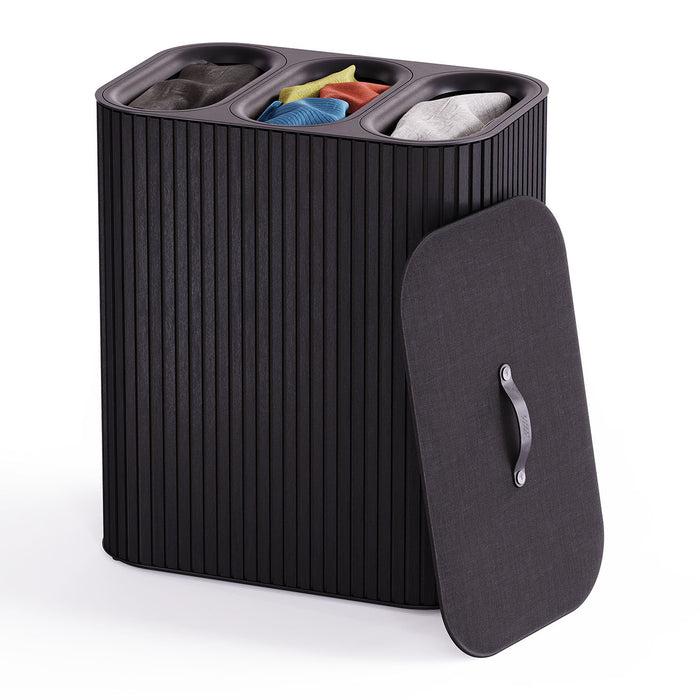 Joseph Joseph Tota Luxe Trio Wasmand 90 L - Black