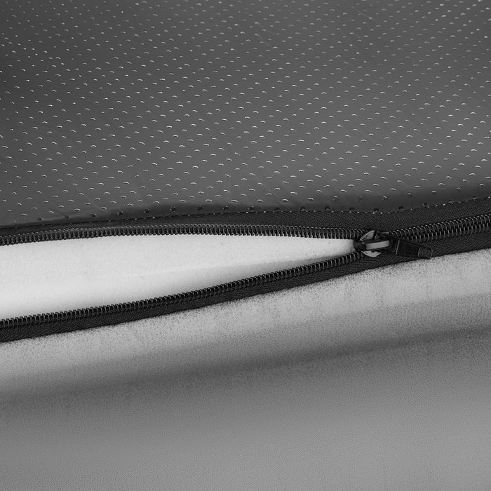 tectake® Orthopedisch hondenbed Kimba met hoge rand - Grijs