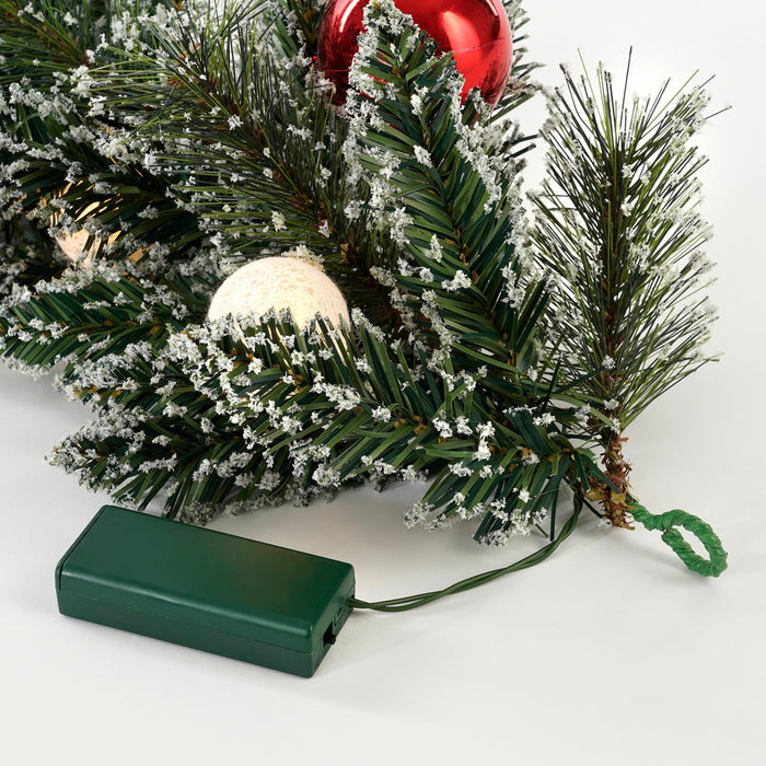 Black Box Trees Kaprun Guirlande met Verlichting-L270 x Ø25 cm-Groen
