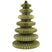Mica Decorations Decoratie Kerstboom - H212 x  Ø148cm-Papier-Groen