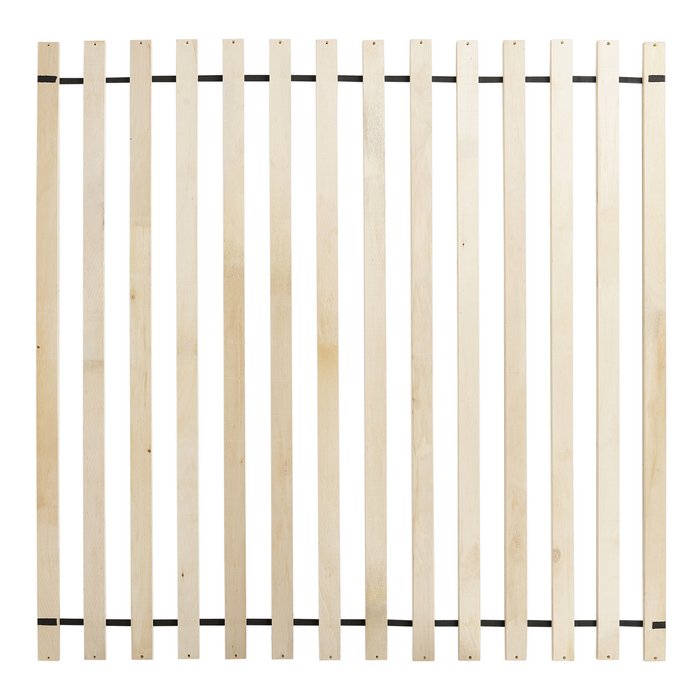 Beliani - VALOGNES - Tweepersoonsbed - Bruin - 180 x 200 cm - Bouclé