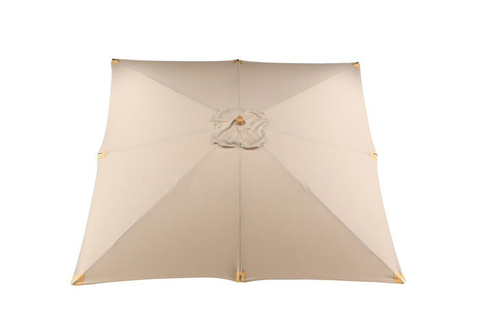 Fjôrd - Parasol Bruin Stof - 300x300x270cm - Naxos