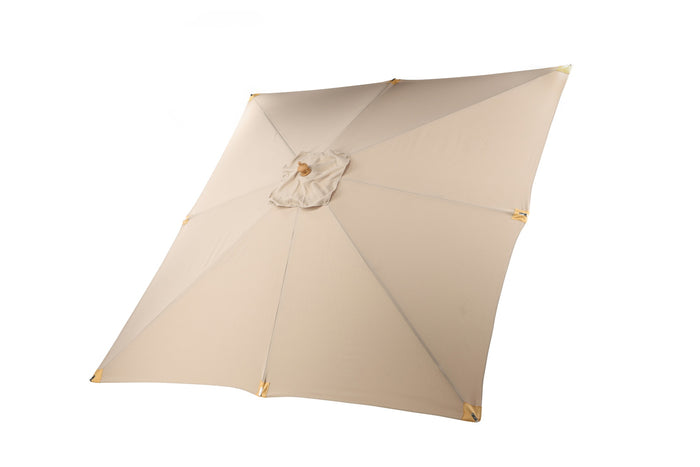 Fjôrd - Parasol Bruin Stof - 300x300x270cm - Naxos