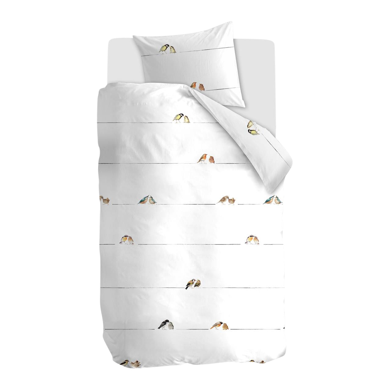 Marjolein Bastin Birdling Dekbedovertrek 140 x 200/220 cm - Multicolor