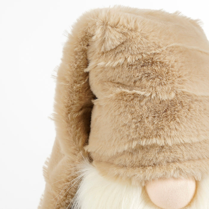 Mica Decorations Kerstdecoratie Gnoom - L19 x B16 x H54 - Bruin