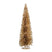 Mica Decorations Decoratie Kerstboom - H60 x Ø19 cm - Champagne