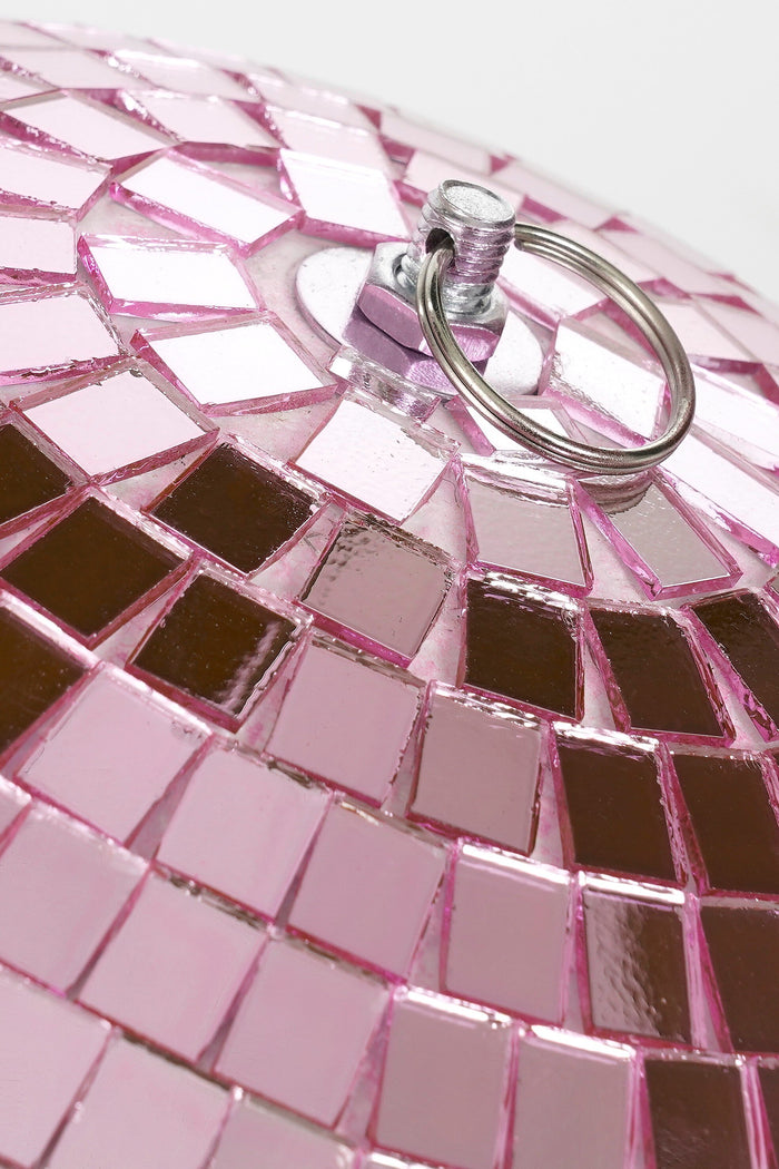 Mica Decorations Kerst Discobal - Ø30 cm - Lila