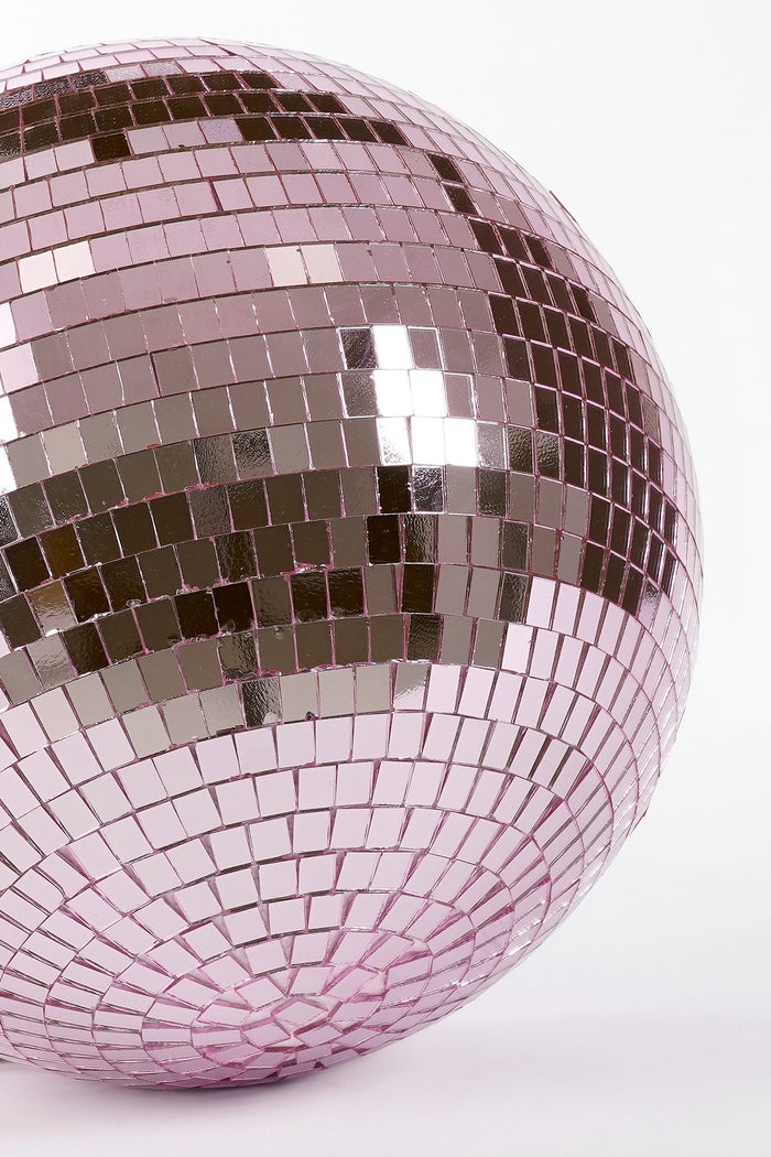 Mica Decorations Kerst Discobal - Ø30 cm - Lila