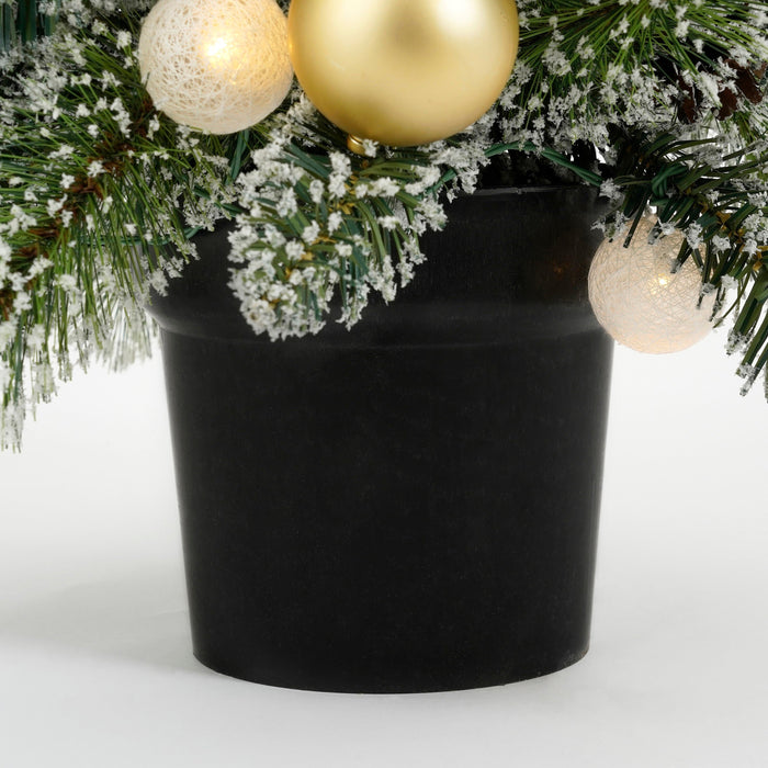 Black Box Trees Kaprun Kunstkerstboom met Verlichting - H90 x Ø51 cm