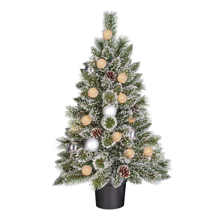Black Box Trees Kaprun Kunstkerstboom met Verlichting - H90 cm