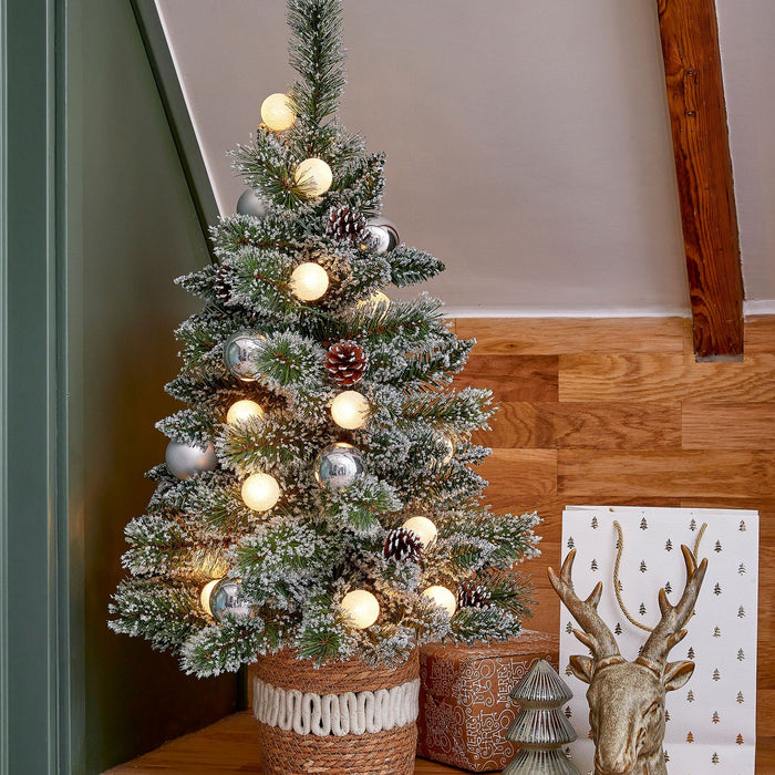 Black Box Trees Kaprun Kunstkerstboom met Verlichting - H90 cm