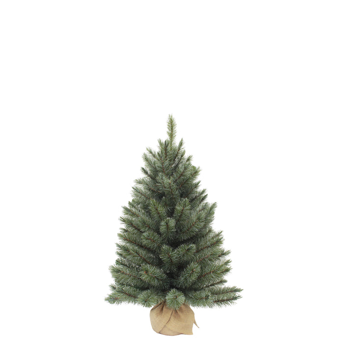 Triumph Tree Forest Frosted Kunstkerstboom in Jute - H90 x Ø61cm-Blauw