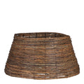 Mica Decorations Kerstboomrok H26 x Ø55 cm Wilgenhout Bruin