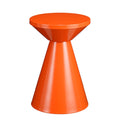 Mica Decorations Jim Bijzettafel - H45 x Ø31 cm - IJzer - Oranje