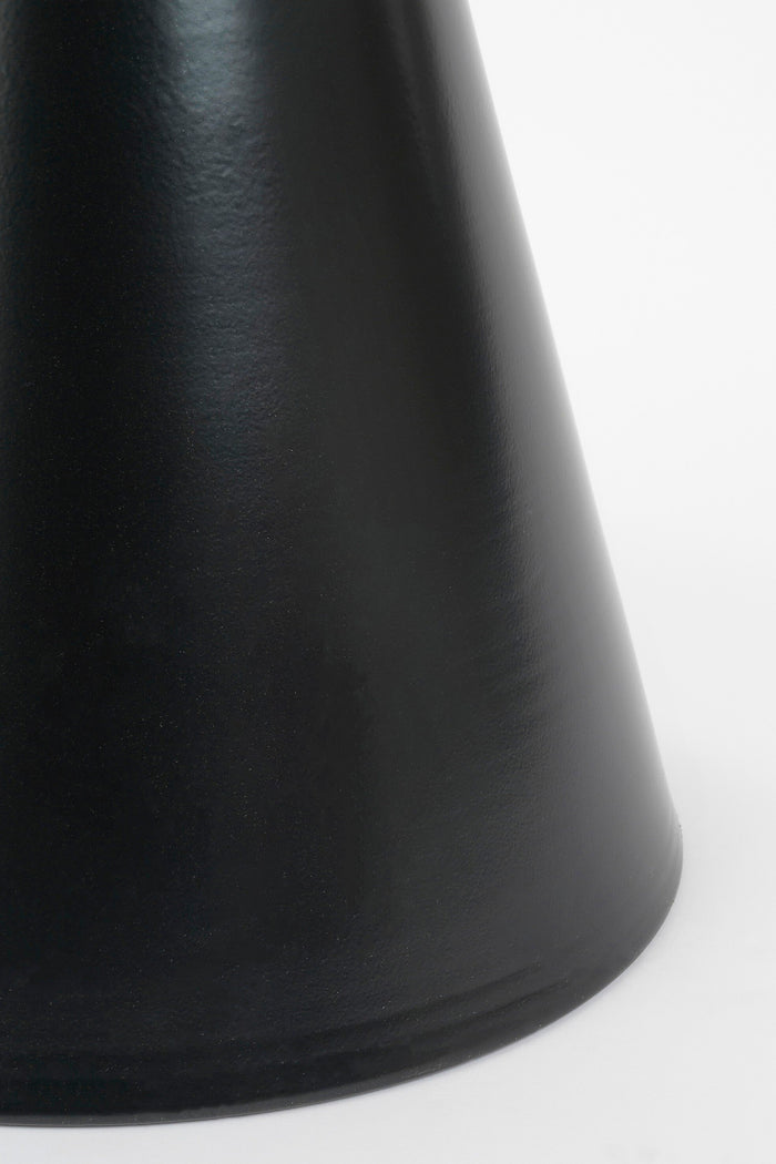 Mica Decorations Jim Bijzettafel - H45 x Ø31 cm - IJzer - Zwart
