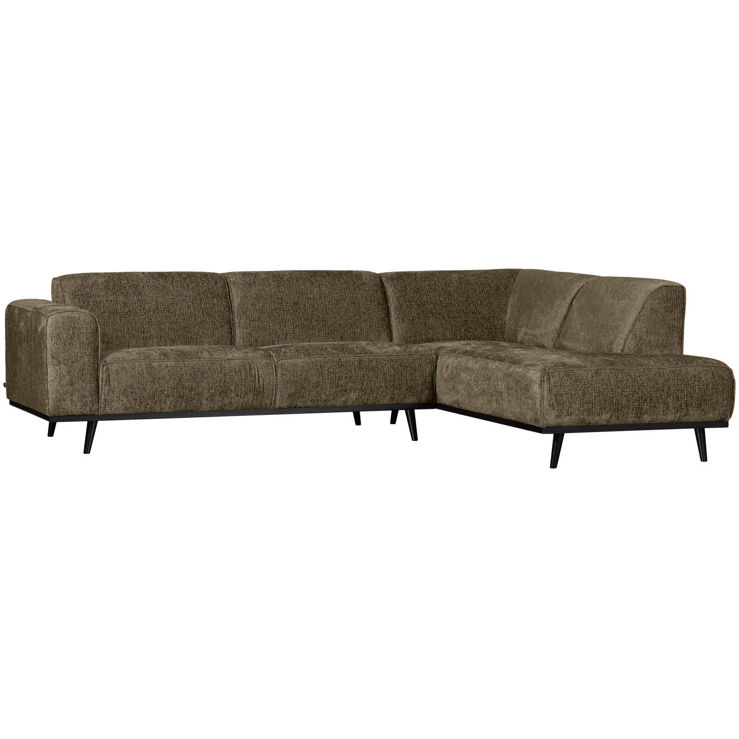 WOOOD Statement Hoekbank Rechts - Bonsai- Beige|Wheatfield