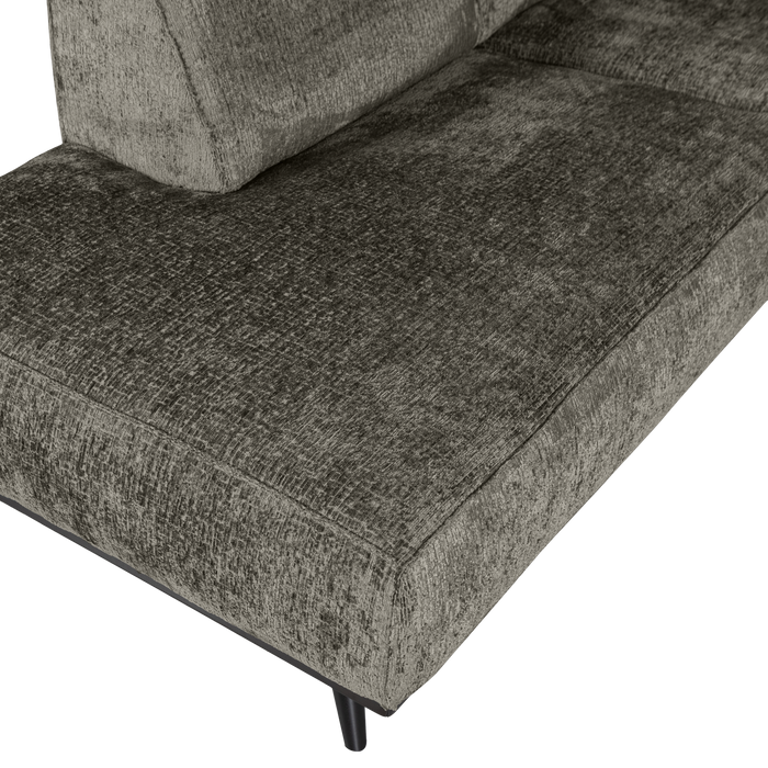 WOOOD Statement Hoekbank Links - Velvet - Frost